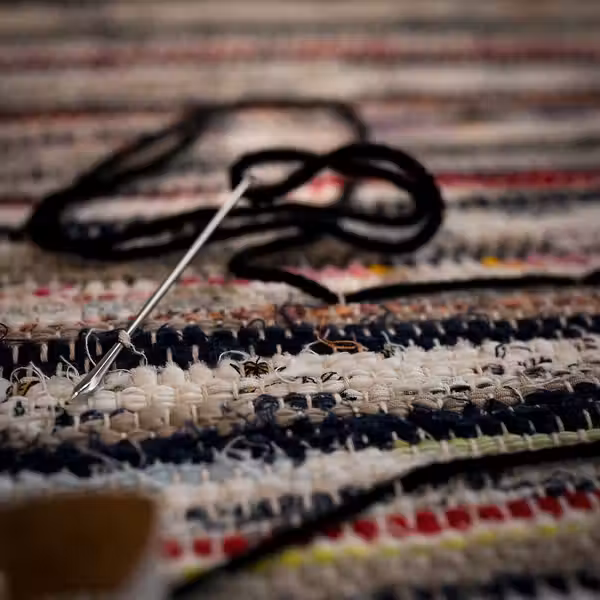 TÅNUM Ковер, безворсовый - разные цвета 60x90 см - фото 3