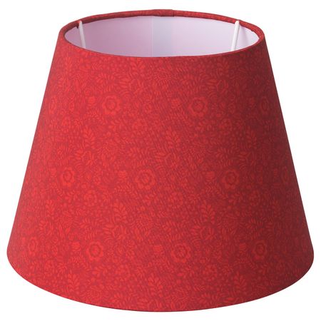 Абажур, цветок красный, 21 см IKEA СТРОЛА 904.448.23