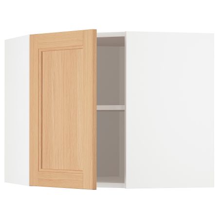 Угловой навесной шкаф с полками, 68x60 см, белый IKEA METOD МЕТОД 094.381.29