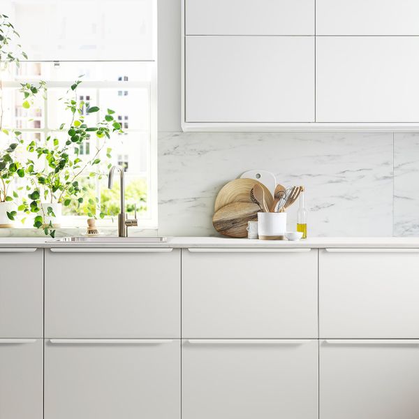 2 фасада для посудомоечной машины, Веддинге белый 60 см IKEA METOD МЕТОД 794.497.99 - схема-чертеж с размерами