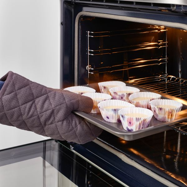 Формочка для выпечки, с рисунком, цветок разноцветный IKEA SOMMARFLOX 005.459.11 - схема-чертеж с размерами