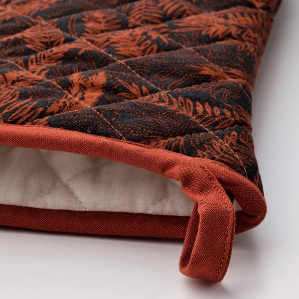 Варежка-прихватка, черный/красный IKEA HÖSTKVÄLL ХЁСТКВЭЛЛ 204.975.13 - фото 2