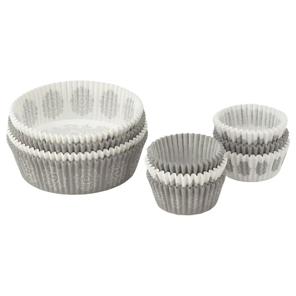 Формочка для выпечки ВИНТЕР 2015, серый различные орнаменты, различные размеры - фото 1