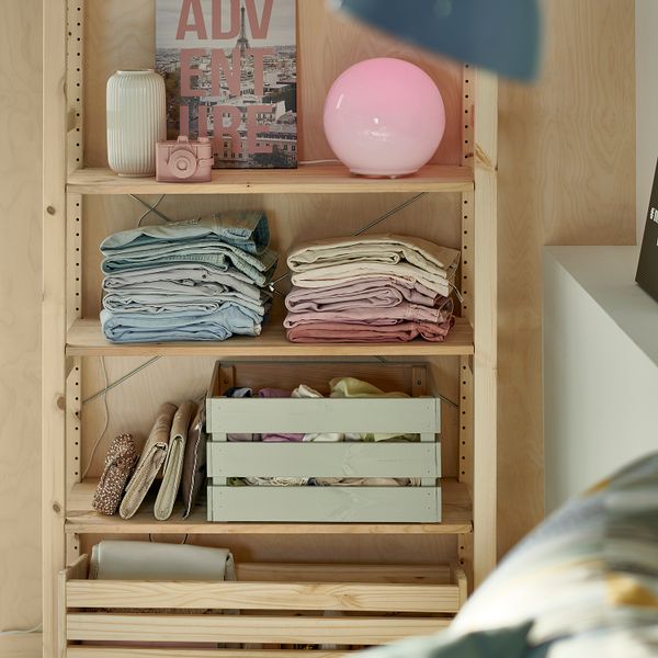 Стеллаж с ящиком, 89x30x179 см, сосна IKEA IVAR ИВАР 594.015.19 - фото 3