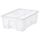 SAMLA Контейнер с крышкой - прозрачный 39x28x14 см/11 л