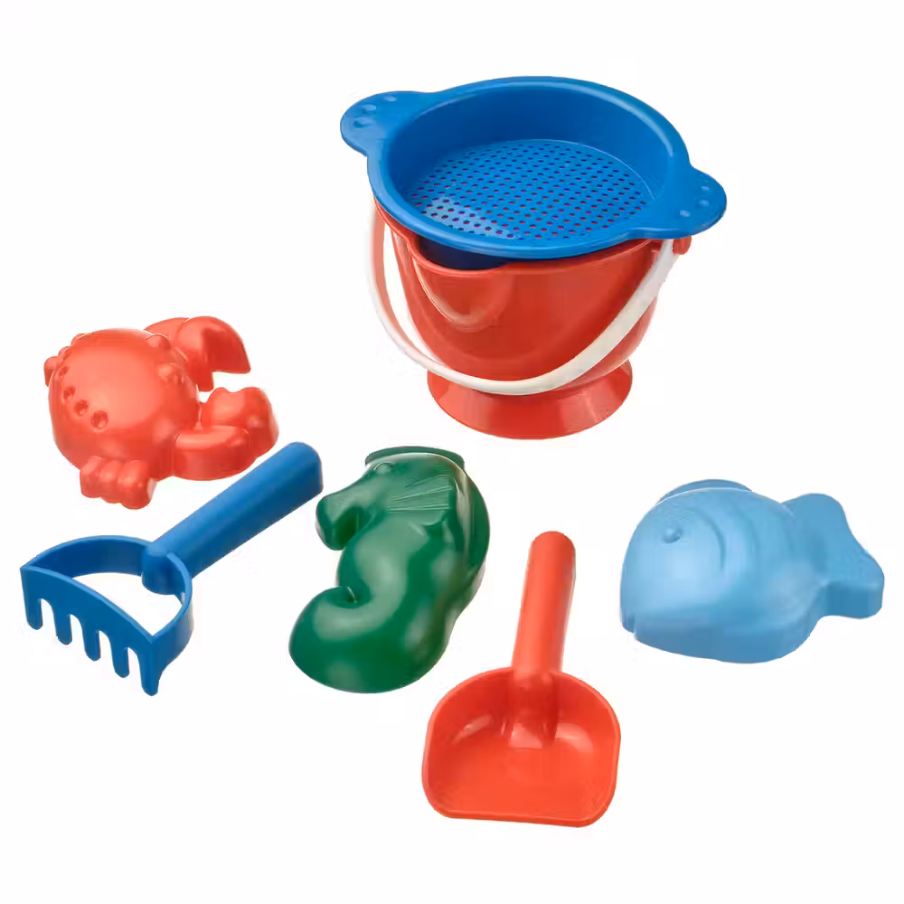 SANDIG Набор для песочницы, 7 предм. - разноцветный - фото 1
