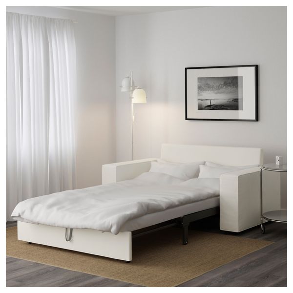 Диван-кровать 2-местная ВИЛАСУНД, Виттарид светло-бежевый - фото 4