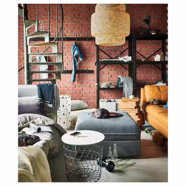 BROR Стеллаж - чёрный 254x40x190 см - фото 3