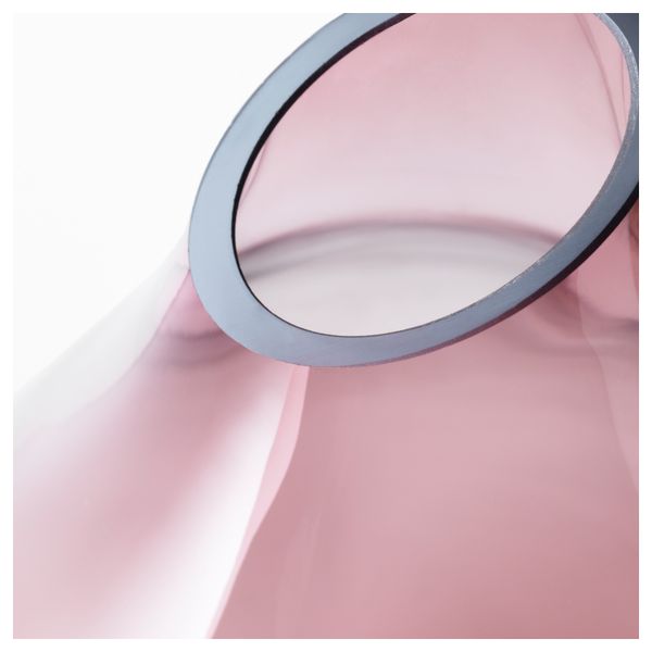 Ваза САННОЛИК, розовый (17 см) - схема-чертеж с размерами