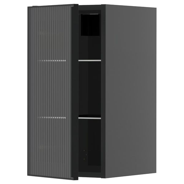 METOD Навесной шкаф/полки/стеклян дверца - фото 1