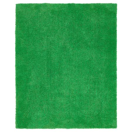 SKOGSDUVA Ковер, длинный ворс - зеленый 133x160 см