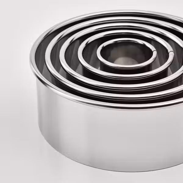 LÄTTBAKAD ЛЭТТБАКАД Формочка для печенья, 5 шт. - серебристый - фото 5