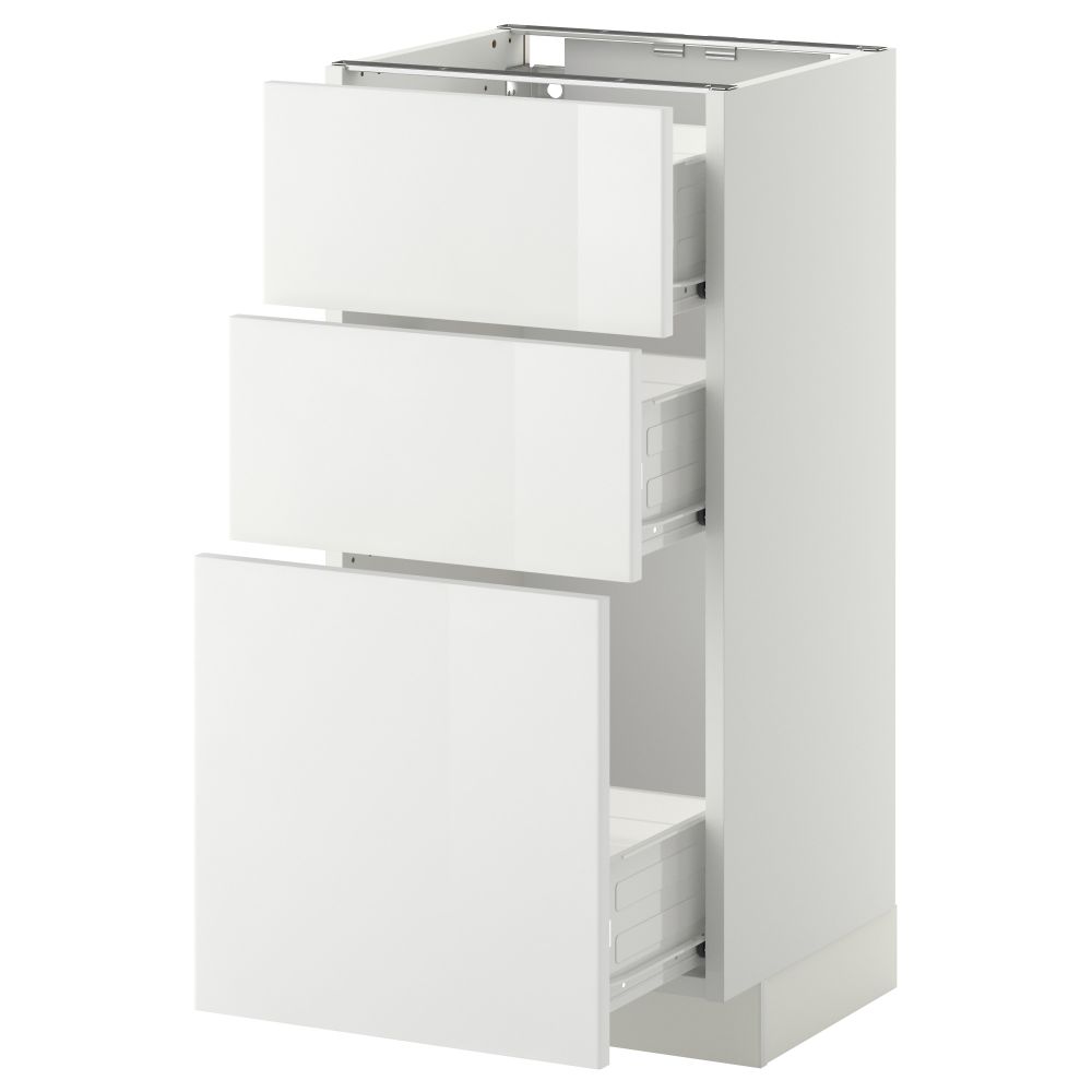 IKEA, вид спереди - схема-чертеж с размерами