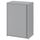 Шкаф, серый для сада, для дома, 60x35x86 см IKEA SUNDSÖ СУНДСЁ 005.563.63