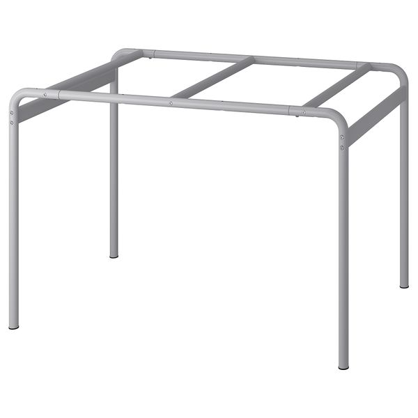 Подстолье для столешницы, серый, 110x67x75 см IKEA GRÅSALA 905.154.34 - схема-чертеж с размерами