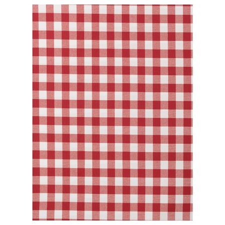 Ткань, средняя клетка/красный 150 см IKEA BERTA RUTA БЕРТА РУТА 604.209.08