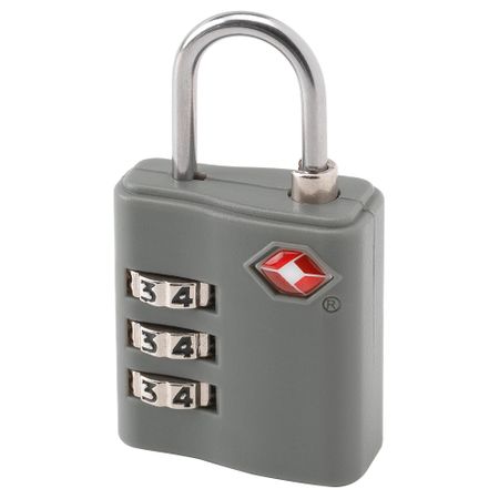 Висячий замок ФОРФИНА, серый