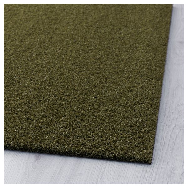 Придверный коврик ОПЛЕВ, д/дома/улицы темно-зеленый (50x80 см) - фото 2