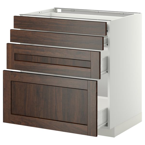 IKEA, вид спереди - схема-чертеж с размерами