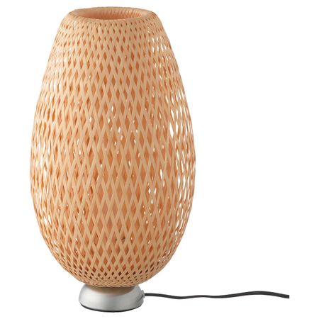 Лампа настольная, бамбук/ручная работа IKEA BÖJA БОЙА 503.823.94