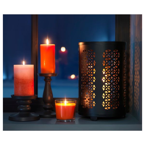 Формовая свеча, ароматическая ЭСТИМЕРА, Тропический фрукт, оранжевый (14 см) - фото 2