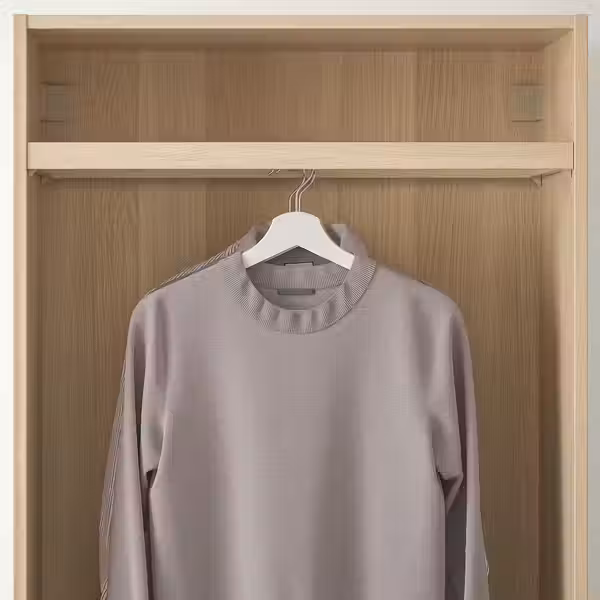 KOMPLEMENT Штанга платяная - под беленый дуб 75x35 см - фото 2