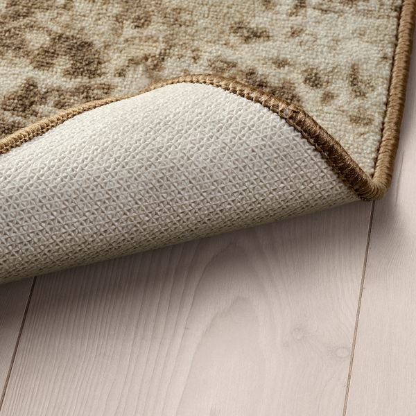 Ковер, короткий ворс, с рисунком/бежевый 133x195 см IKEA GERLEV ГЕРЛЕВ 504.897.76 - фото 3