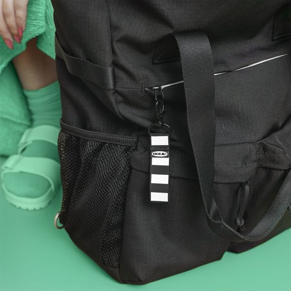 Рюкзак, черный, 31x15x49 см, 26 л IKEA VÄRLDENS ВЭРЛДЕНС 206.040.42 - фото 3