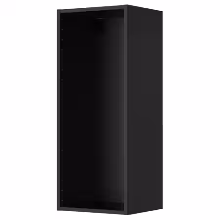 METOD Каркас навесного шкафа - черно-серый 40x37x100 см