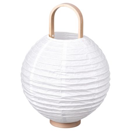 Светодиодный фонарь, с батарейным питанием белый IKEA BASTUA 005.425.97