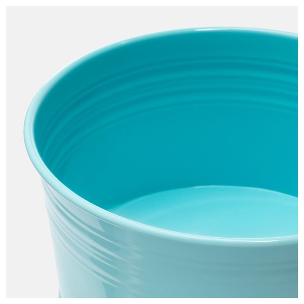 Кашпо СОККЕР, д/дома/улицы, бирюзовый - схема-чертеж с размерами