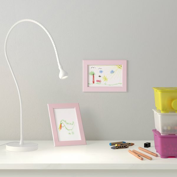 Рама, розовый 10x15 см IKEA ФИСКБУ 103.718.30 - фото 2