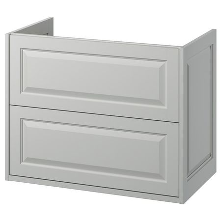 TÄNNFORSEN Шкаф для раковины с ящиками - светло-серый 80x48x63 см