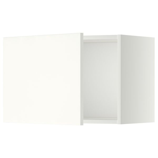 Шкаф навесной МЕТОД, белый, Хэггеби белый - схема-чертеж с размерами