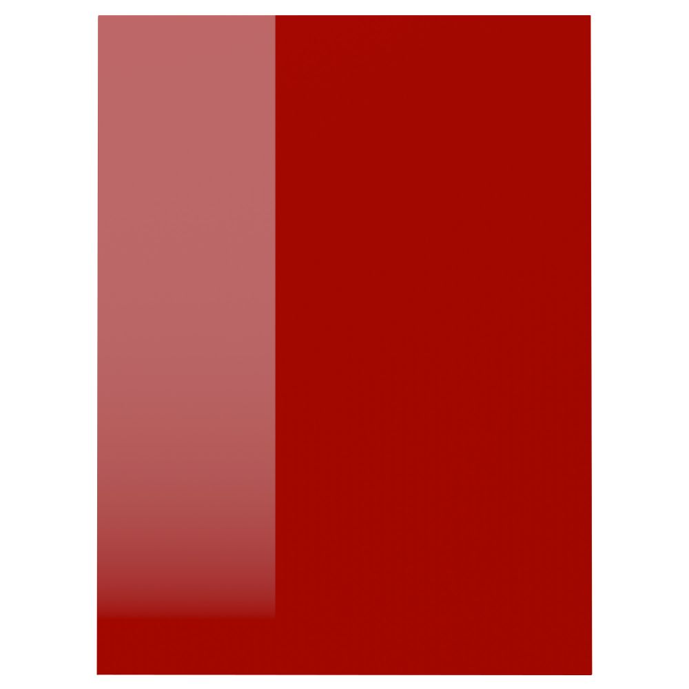 Дверь РИНГУЛЬТ, глянцевый красный - схема-чертеж с размерами