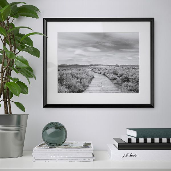 Рама, черный 40x50 см IKEA KNOPPÄNG КНОППЭНГ 103.871.38 - фото 4