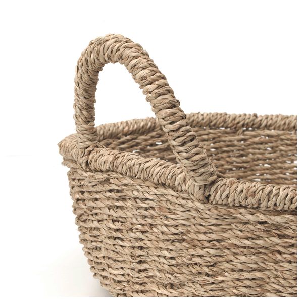 Корзина с ручками ТЭНКВЭРД, водоросли, маленький - фото 2