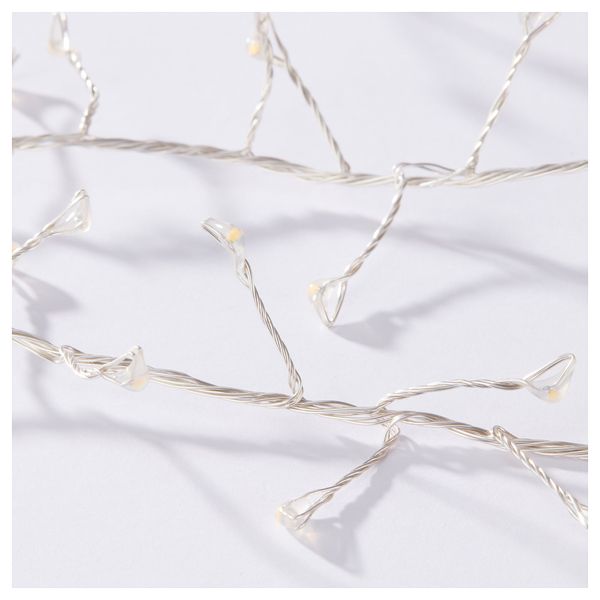 Гирлянда, 160 светодиодов СТРОЛА, с батарейным питанием мини - фото 2