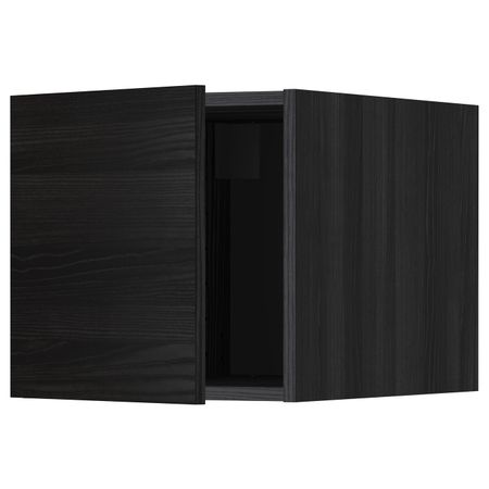 Верхний шкаф, черный, Тингсрид черный 40x40 см IKEA МЕТОД 492.325.79