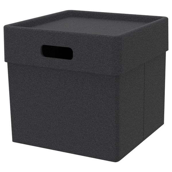 Коробка ЭКЕТ, темно-серый (31x31x29 см) - фото 1