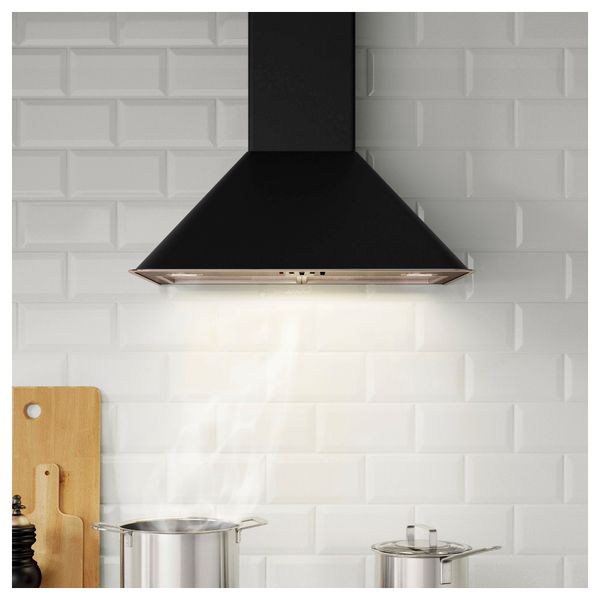 Колпак вытяжного шкафа стенного крепления ВИНДРУМ, темно-серый (60 см) - фото 4