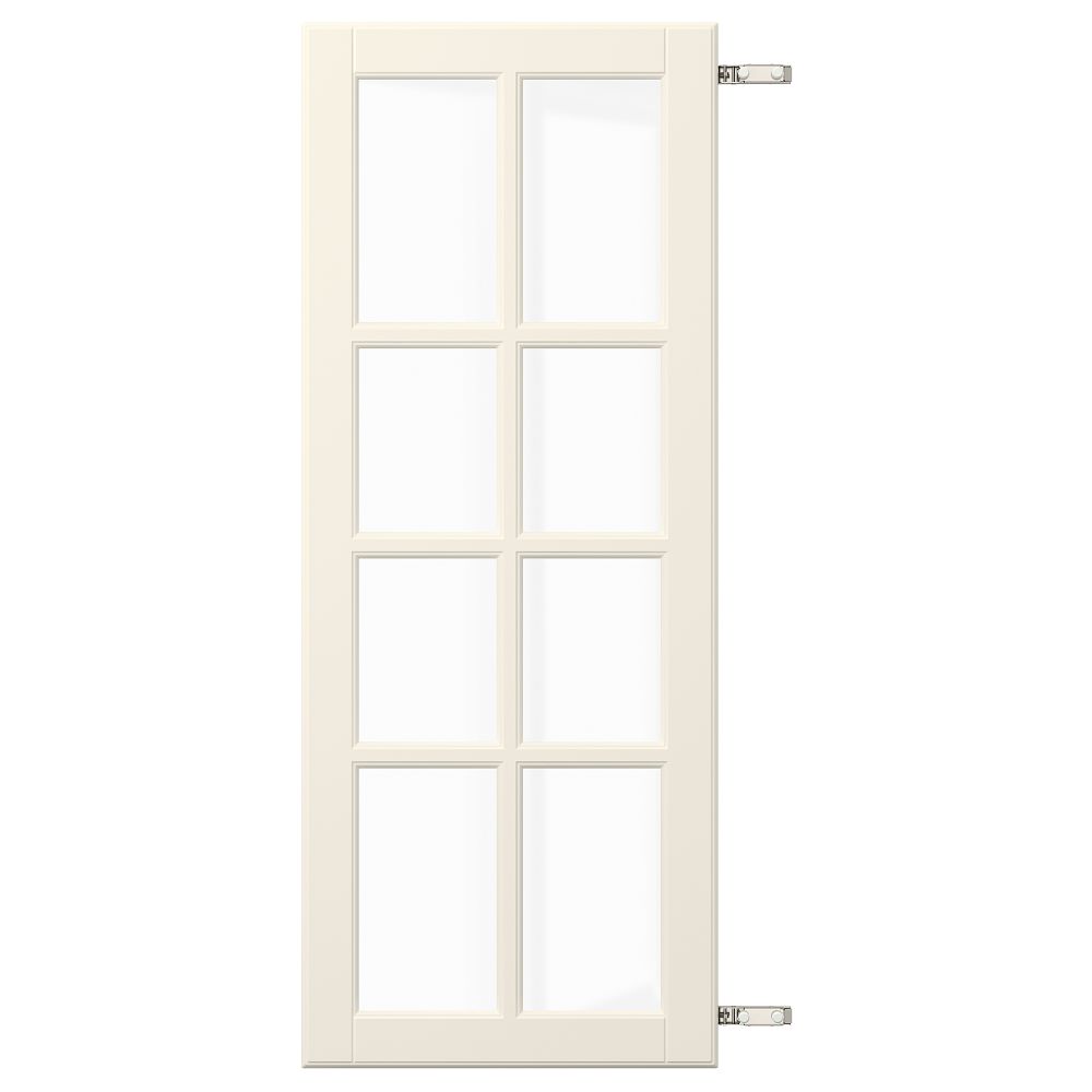 Дверца с петлями, 40x100 см, белый с оттенком IKEA BODBYN БУДБИН 994.696.30 - фото 1