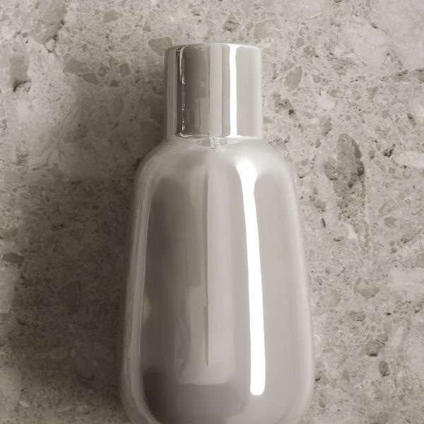 Ваза, серый 26 см IKEA FNITTRIG ФНИТТРИГ 704.795.16 - фото 4