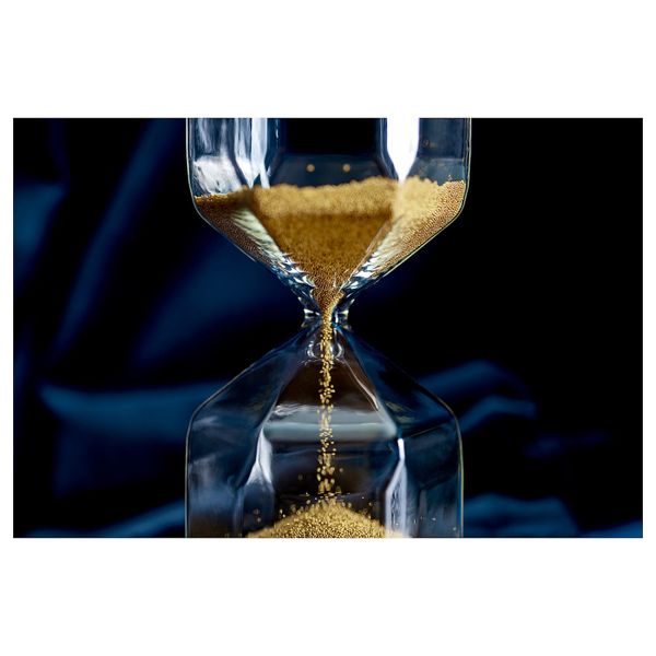 Декоративные песочные часы, прозрачное стекло 16 см IKEA TILLSYN ТИЛЛСЮН 603.500.00 - фото 4