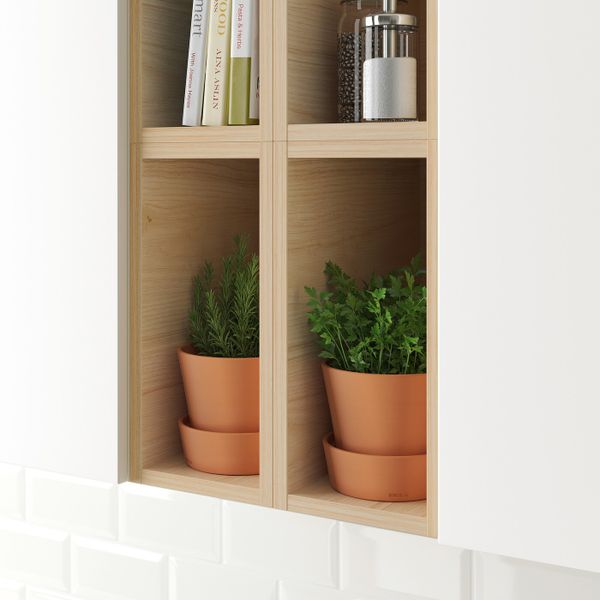 Открытый шкаф, ясень 20x37x40 см IKEA TUTEMO ТУТЕМО 003.514.89 - фото 2