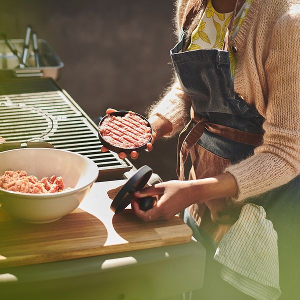 Пресс для гамбургеров, алюминий IKEA GRILLTIDER ГРИЛЛЬТИДЕР 304.858.97 - фото 3