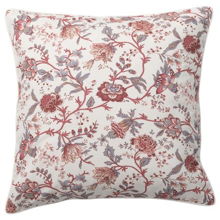 Подушка, белый/розовый 50x50 см IKEA SPRÄNGÖRT СПРЭНГОРТ 803.957.62