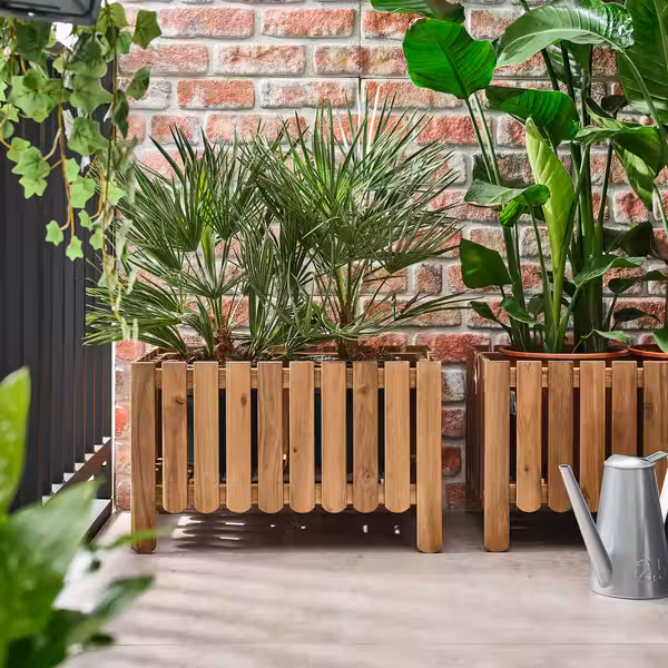 ASKHOLMEN Ящик для цветов - темно-коричневый - фото 3