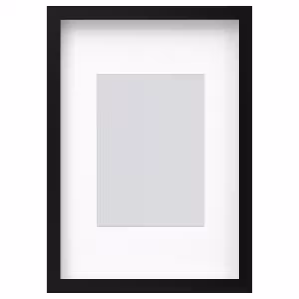 RÖDALM РЁДАЛЬМ Рама - чёрный 21x30 см - фото 1