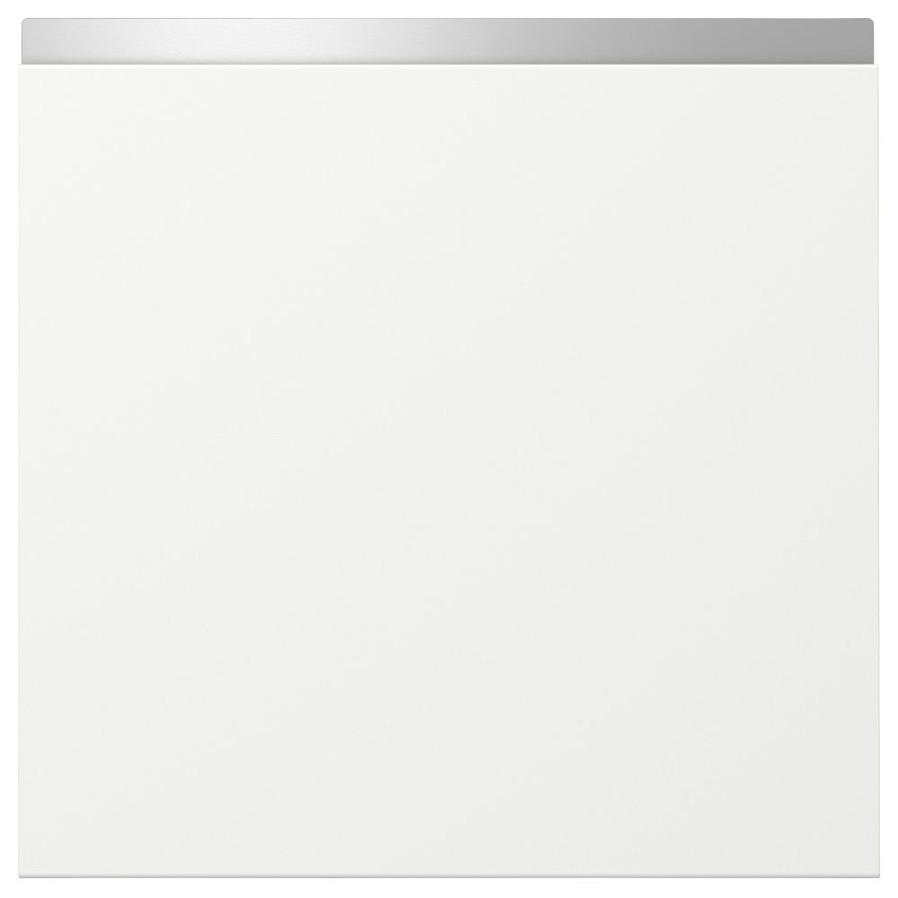 Фронтальная панель ящика НОДСТА, белый, алюминий - схема-чертеж с размерами